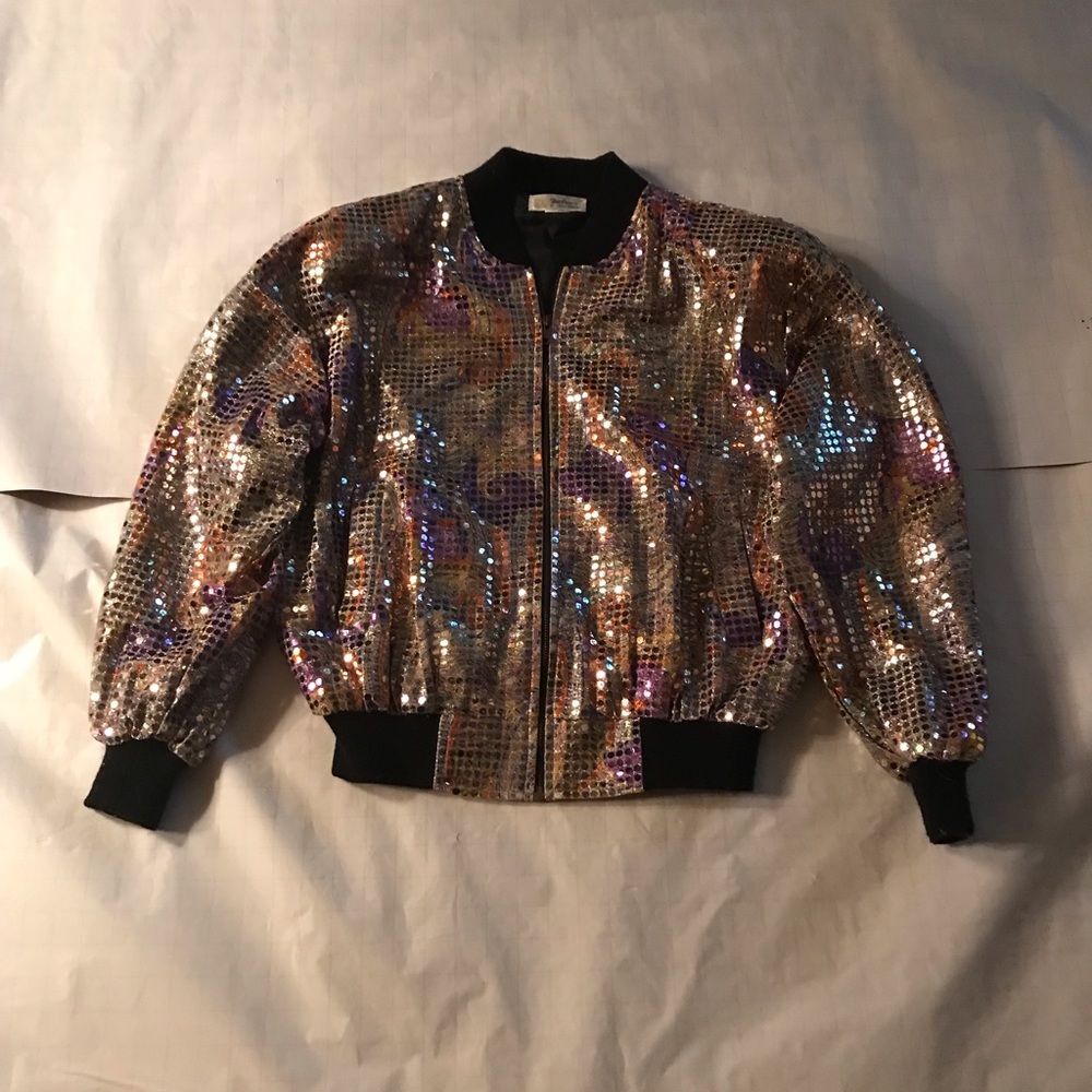 Metro High Fashion Sequin like Jacket.